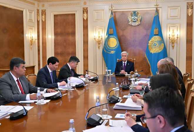 Тоқаев Ұлттық банктің 2024 жылғы есебін тыңдады