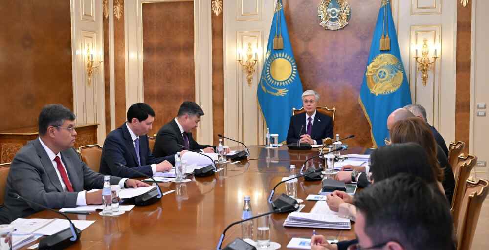 Тоқаев Ұлттық банктің 2024 жылғы есебін тыңдады