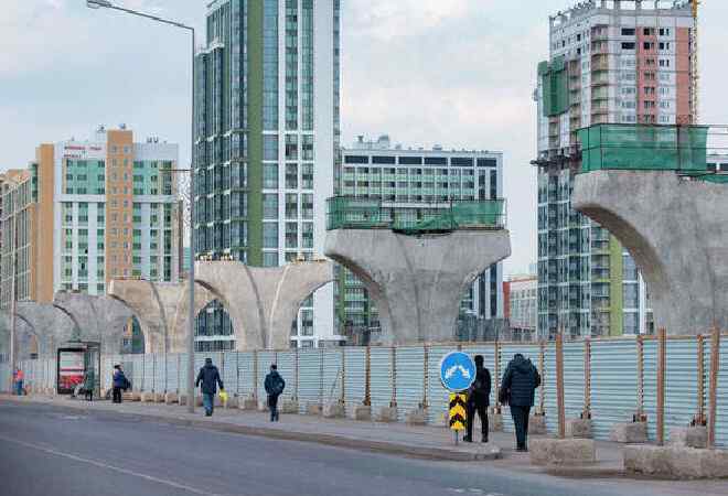 Астанада LRT желісінің жартысына жуығы дайын болды   