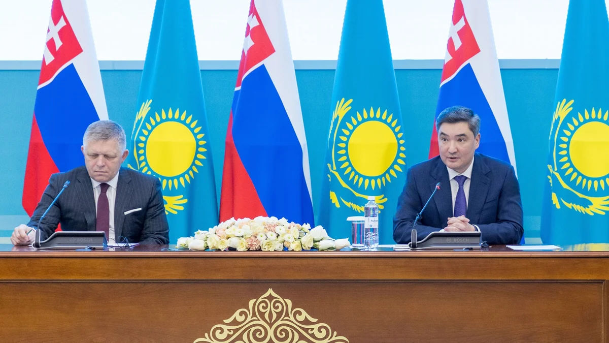 Товарооборот между Казахстаном и Словакией вырос на 46%
