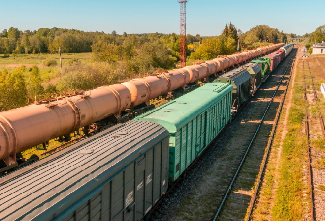 Свыше 1 млн тонн казахстанского зерна экспортировали по железной дороге