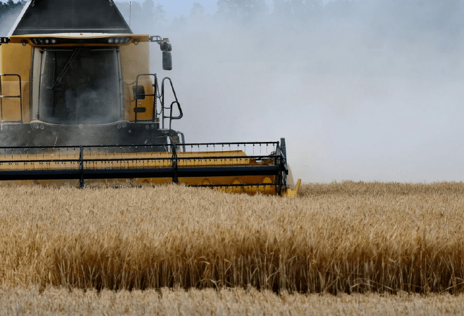 Ақмола облысында рекордтық көлемде астық жиналды 