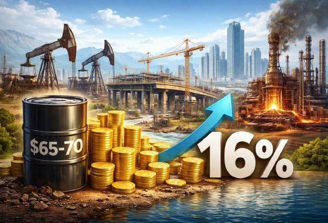 $ 65&ndash;70 за баррель и 16% ВВП: от чего зависит рост экономики в 2026 году?
