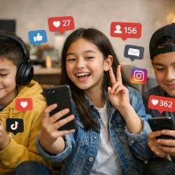 60% казахстанских детей уже имеют аккаунты в соцсетях и формируют свой цифровой след