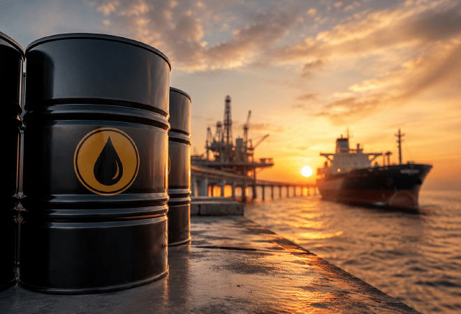Brent вновь приближается к $90 за баррель