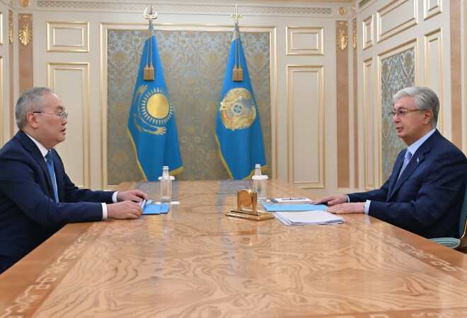 Токаев заслушал отчет Агентства по финансовому мониторингу