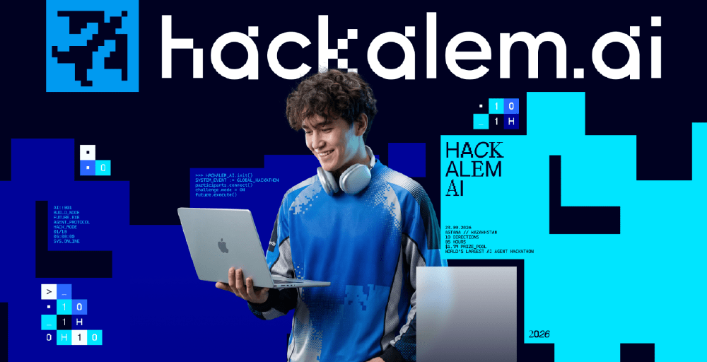 Казахстан впервые примет международный AI-хакатон HackAlem AI