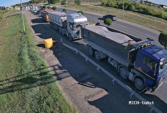 ҚазАвтоЖол зафиксировал 870 тысяч нарушений по весу