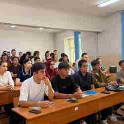 ҚазҰТЗУ студенттеріне өнеркәсіптік қауіпсіздік туралы дәріс оқылды