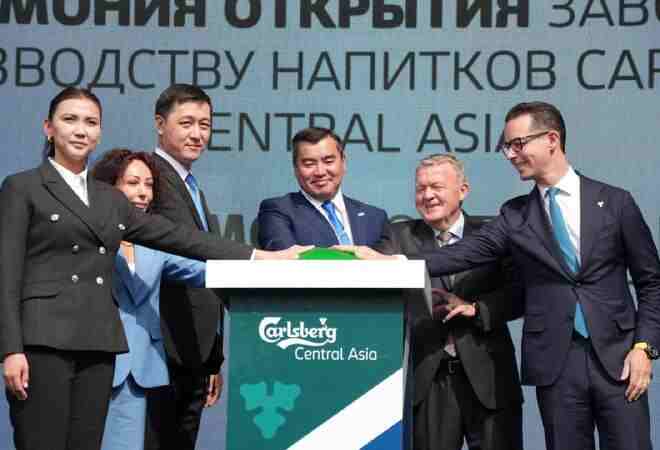 Алматы облысында жылына 1 млрд литр сусын өндіретін зауыт іске қосылды