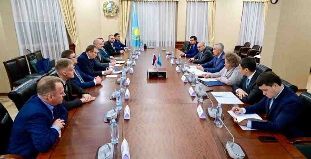 Қазақстан мен Ленинград облысы өнеркәсіп пен АӨК саласындағы жобаларды талқылады