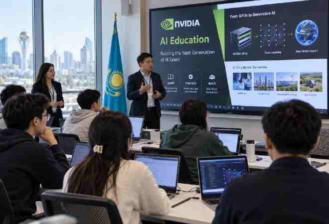 Казахстан расширяет сотрудничество с NVIDIA